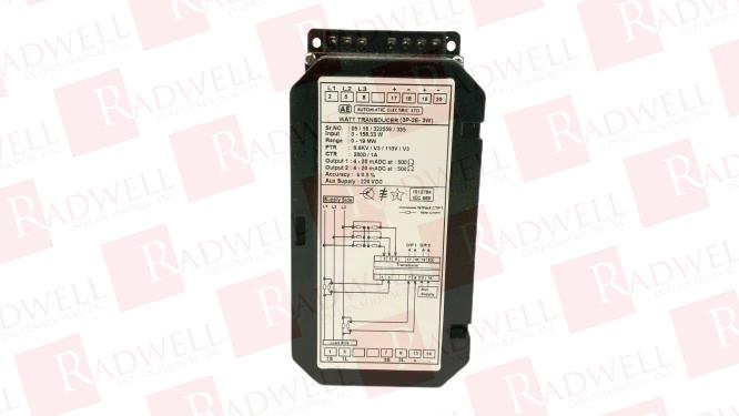 AUTOMATIC ELECTRIC 3P-2E-3W