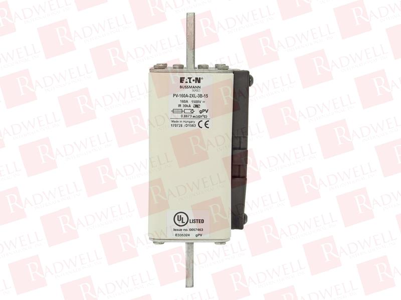 EATON CORPORATION PV-160A-2XL-3B-15