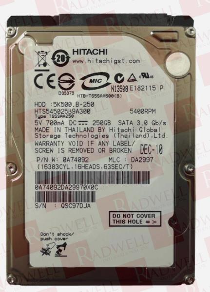 HITACHI HTS545025B9A300