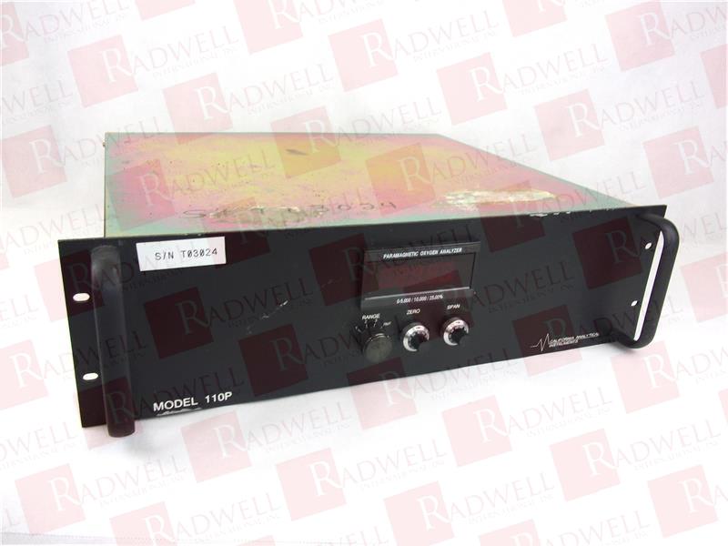 PARAMAGNETIC OXYGEN ANALYZER, 19 INCH RACK MOUNT,