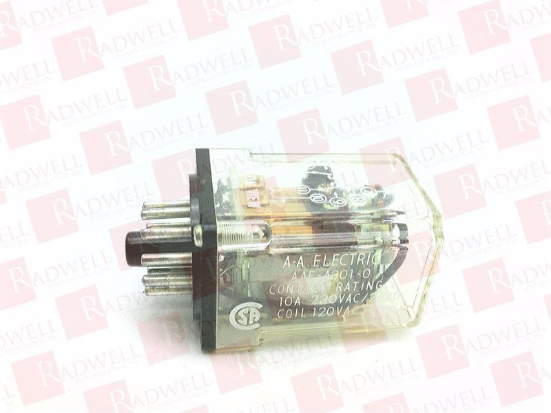 RELAY, 3PDT, OCTAL, 11PIN, 10AMP, 120VAC