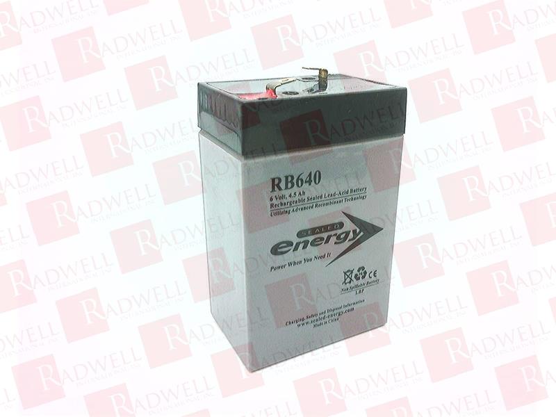 SEALED ENERGY RB640