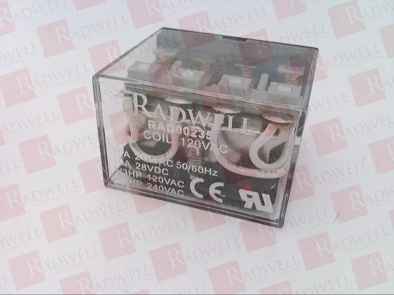 RADWELL VERIFIED SUBSTITUTE RH4B-UL-AC120V-SUB