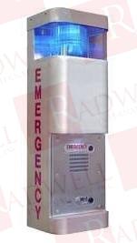 EMERGENCY COMMUNICATION STATION, WALL MOUNT, ULTRA BRIGHT LEDS, 7.8KW, 120VAC