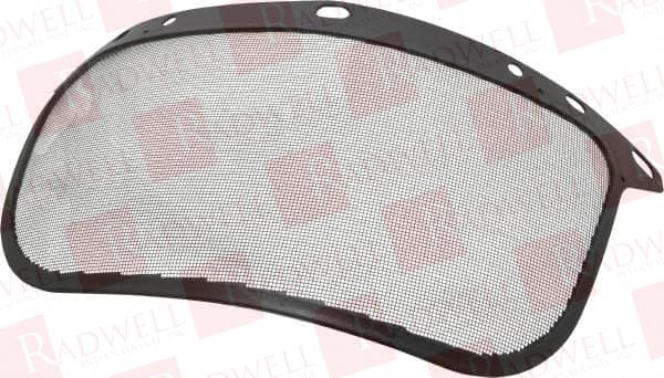 20 GAUGE BLACK EPOXY STEEL MESH SCREEN 6" HIGH X 15-1/2" WIDE, FOR TASCO T-LOCK RATCHET STYLE HEADGEAR & WOODSMAN SYSTEM