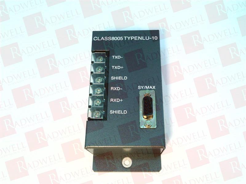 SCHNEIDER ELECTRIC 8005-NLU-10