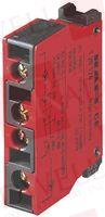 CONTACT BLOCK, 2 POLE, 1 NC + 1NO, 3.5 AMP MAXIMUM CONTACT CURRENT, 250 V AC/DC MAXIMUM CONTACT VOLTAGE, SCREW TERMINALS, FOR USE WITH RAFIX 22 QR SWITCHES