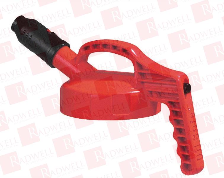 STUMPY SPOUT LID, RED, PLASTIC, FOR 101001 / 101002 / 101003 / 101005 / 101010