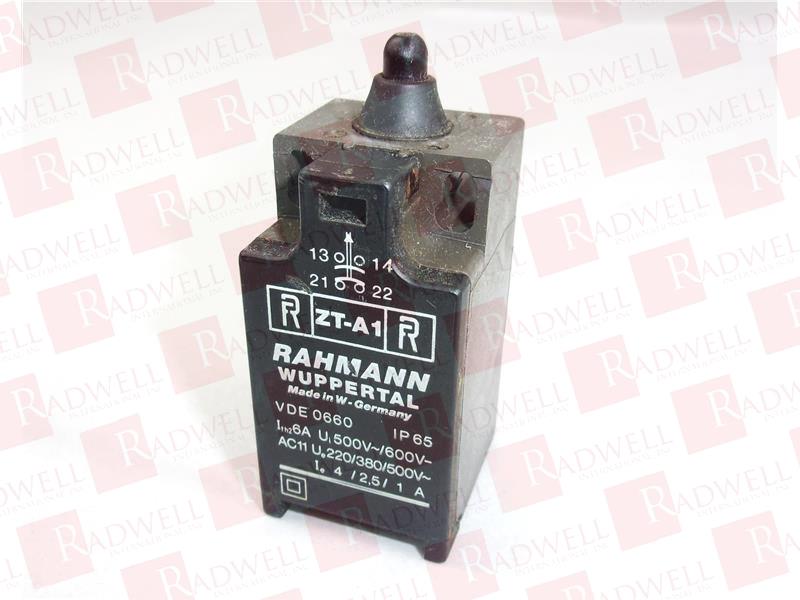 VDE 0660, POSITION SWITCH, THERMO PLASTIC ENCLOSURE, ROLLER PLUNGER, 500 V