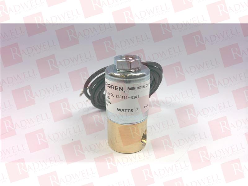 NORGREN 249114-0261-12VDC