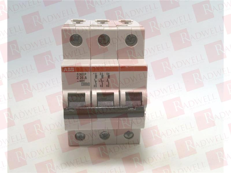 ASEA BROWN BOVERI S203P-Z25