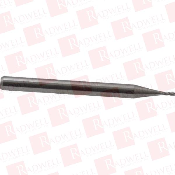 0.035", 0.105" LOC, 1/8" SHANK DIAM, 1-1/2" OAL, 4 FLUTE, SOLID CARBIDE SQUARE END MILL SINGLE END, UNCOATED, SPIRAL FLUTE, 30° HELIX, CENTERCUTTING, RIGHT HAND CUT, RIGHT HAND FLUTE, SERIES ...