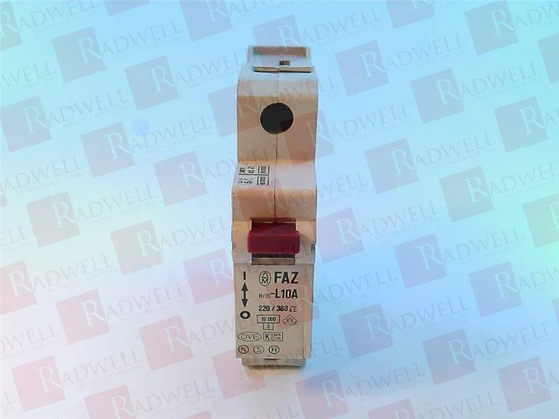 EATON CORPORATION FAZ-L10A-1
