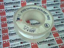 TAPE WHITE THREAD SEAL 1/2INX520IN