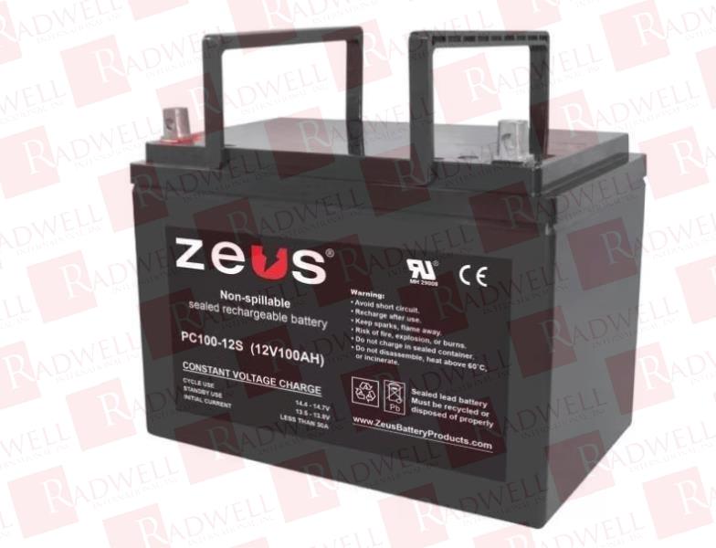 ZEUS BATTERY PRODUCTS  PC100-12SNBAL