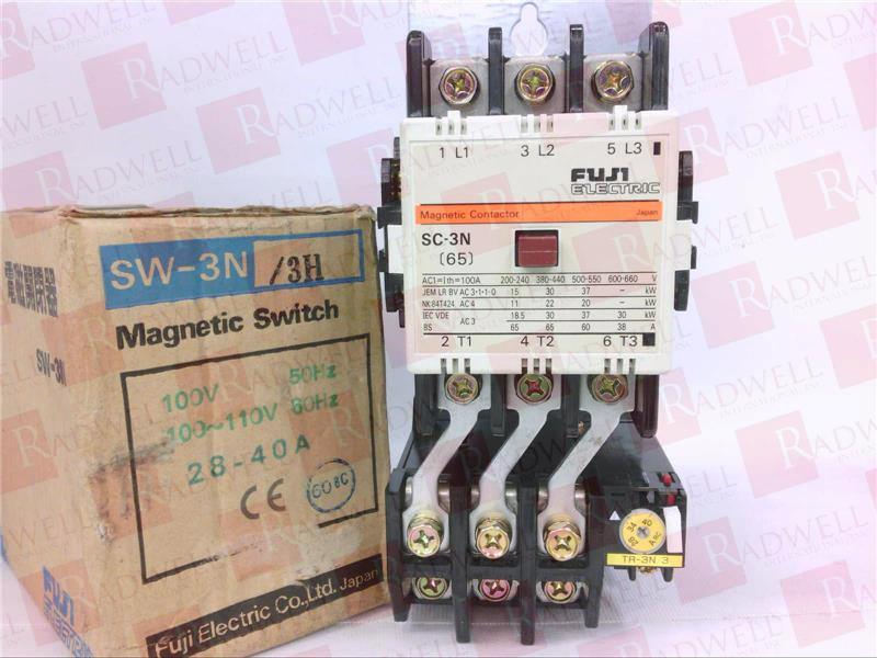 FUJI ELECTRIC SW-3N/3H-100/110V-28/40A