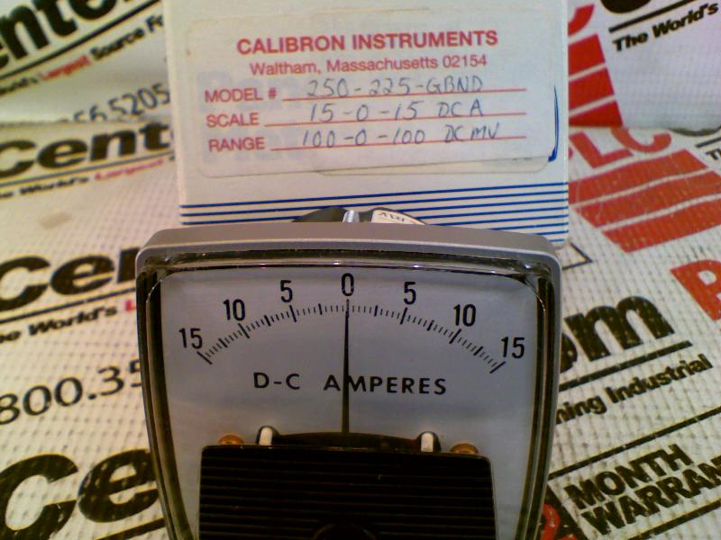 METER 15-0-15DC AMP 100-0-100DC MV PANEL MOUNT
