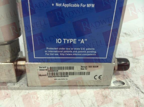 MKS INSTRUMENTS GV50A004502SAB020