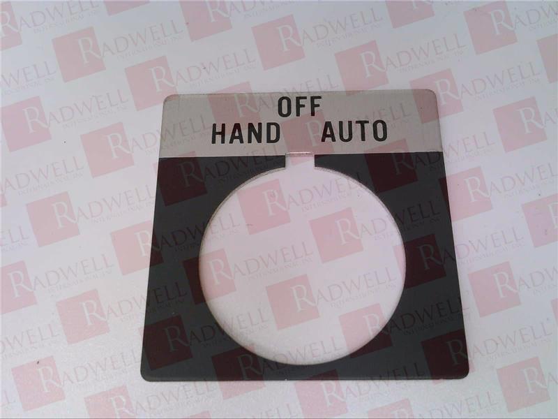 ALLEN BRADLEY 800T-X559E-HAND-OFF-AUTO