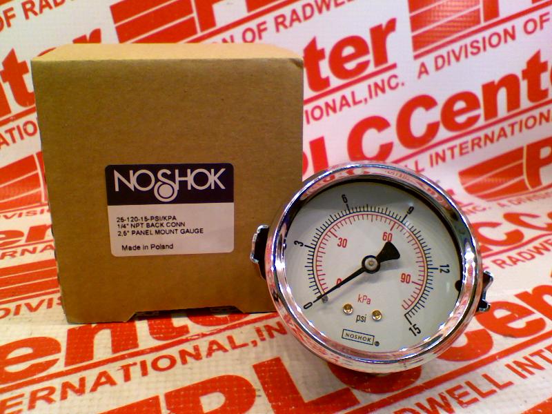 NOSHOK 25-120-15-PSI/KPA