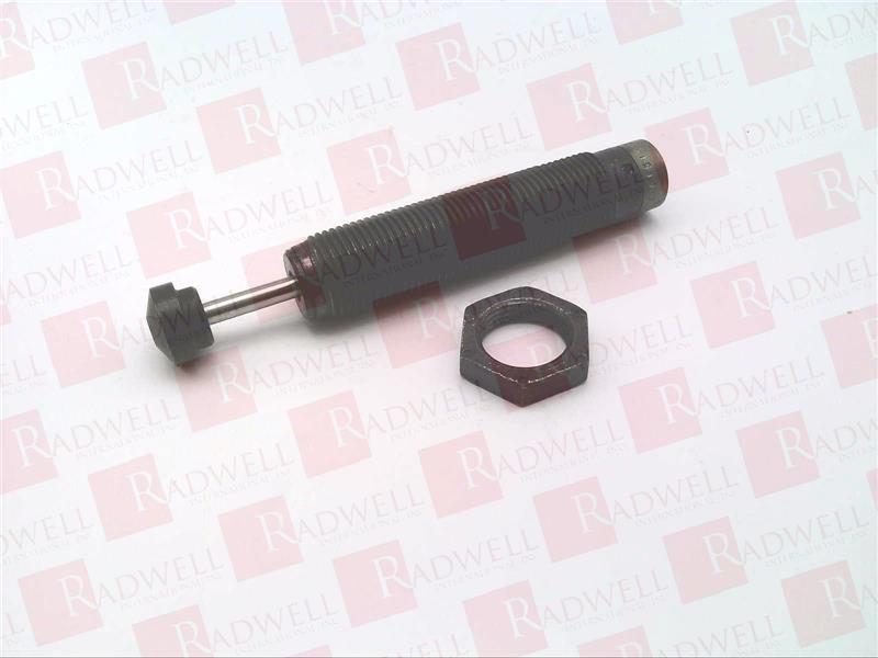 SHOCK ABSORBER, THREADED STYLE, ADJUSTABLE, ENERGY CAPACITY 300 IN-LBS/CYCLE, STROKE 0.75 INCH