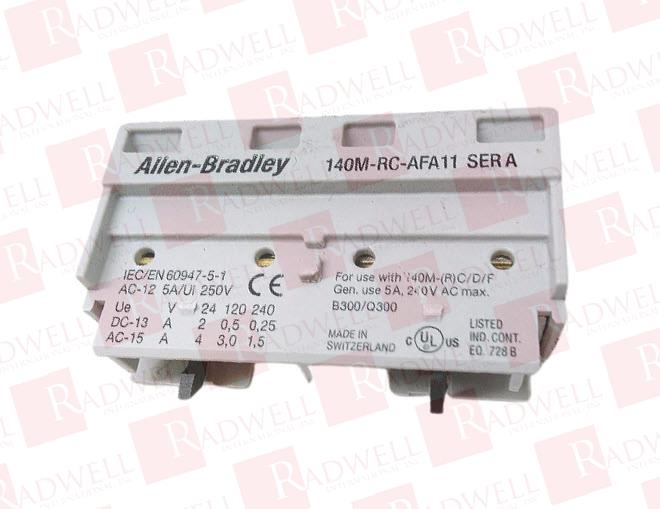 ALLEN BRADLEY 140M-RC-AFA11