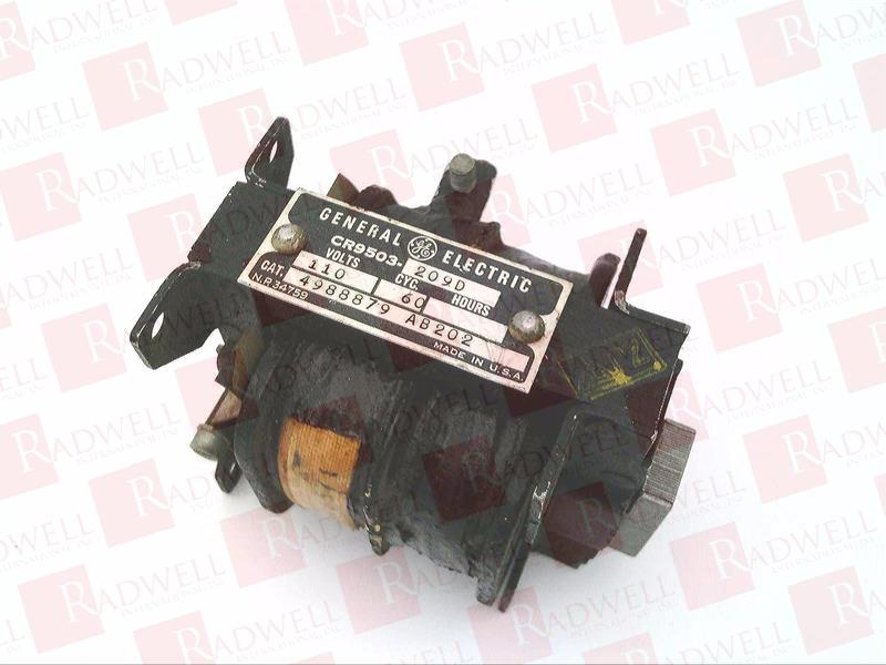 GENERAL ELECTRIC CR9503-209D