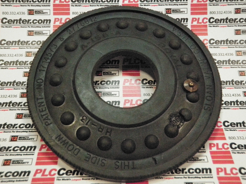 DIAPHRAGM BLACK RUBBER 1.05IN I.D. 3.25IN O.D.