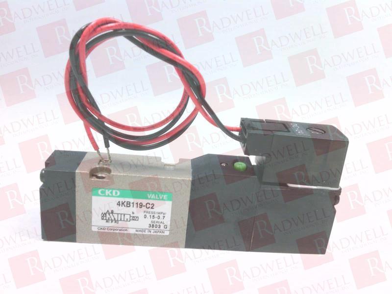 CKD CORP 4KB119-00-C2-DC24V