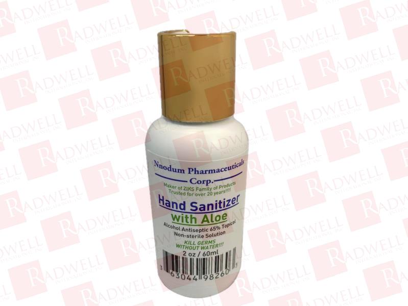 NNODUM PHARMACEUTICALS GEL HAND SANITIZER 2OUNCE