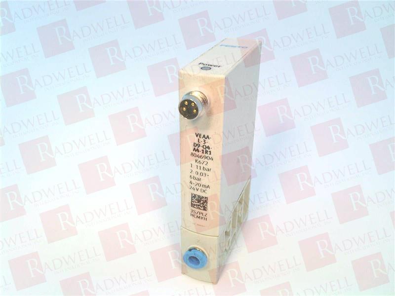 FESTO VEAA-L-3-D9-Q4-A4-1R1