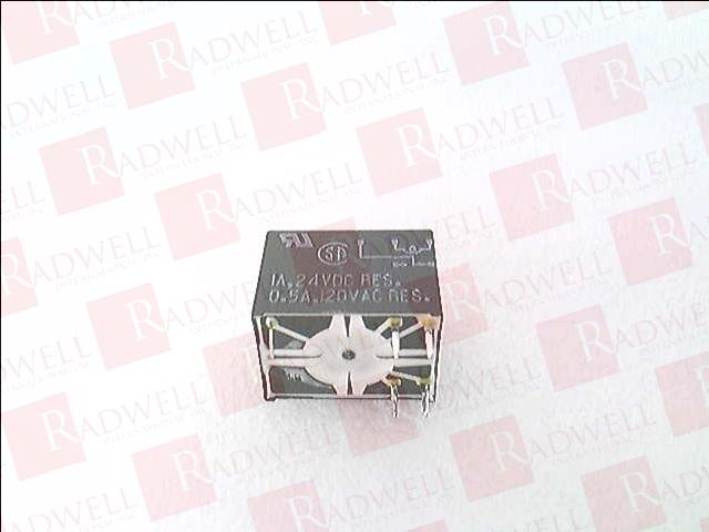 , RELAY, NON-LATCHING, 24V DC, 120 V AC, SPDT, 1A, -30 TO 55C, SOLDER PIN