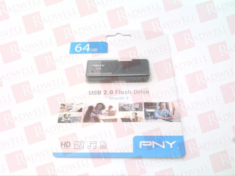 PNY TECHNOLOGIES P-FD64GATT03-GE