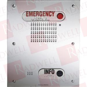 DUAL BUTTON EMERGENCY/INFORMATION PHONE
