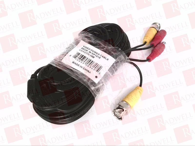 VIDEO POWER CABLE,18M, 60'