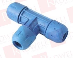 EQUAL TEE FASTPIPE, PIPE SIZE 3/4"