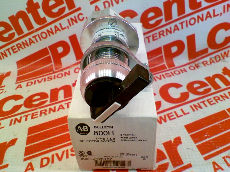 ALLEN BRADLEY 800H-JP20KB7