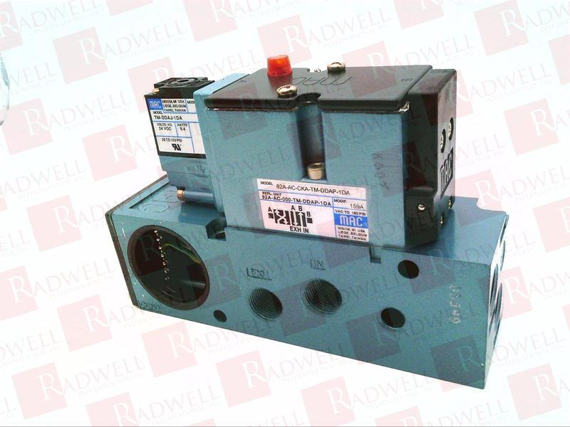 MAC VALVES INC 82A-AC-CKA-TM-DDAP-1DA