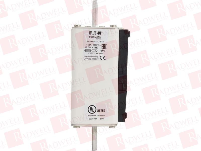 EATON CORPORATION PV-160A-2XL-B-15