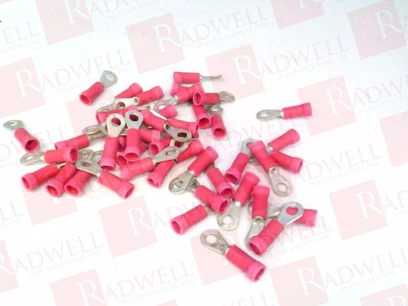 TERMINAL RING RED 22-18AWG 100/PACK