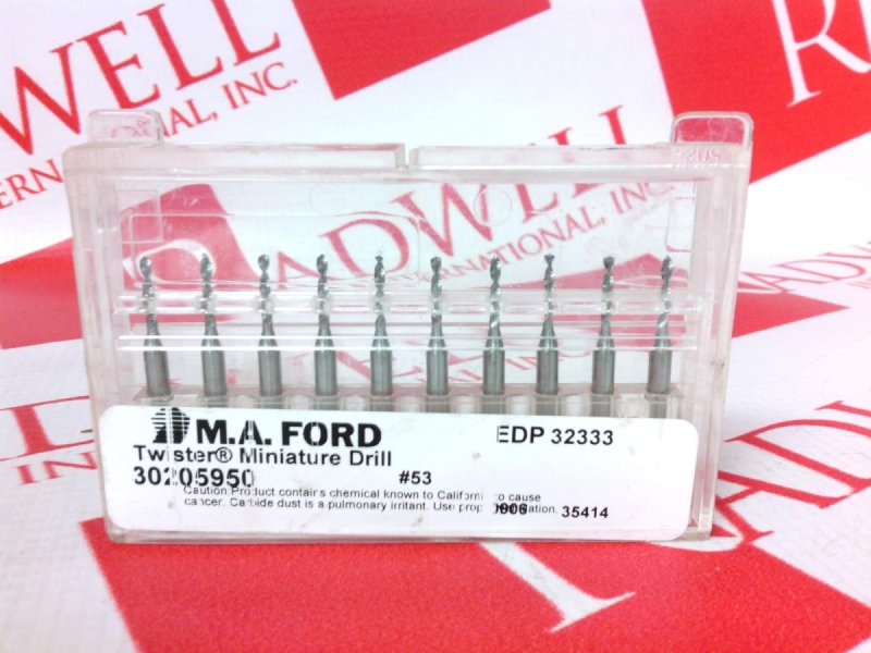 #53, 130° DRILL POINT, 1/8" SHANK DIAM, FAST SPIRAL CIRCUIT BOARD DRILL BIT 10.16MM FLUTE LENGTH, 1-1/2" OAL, SERIES 302